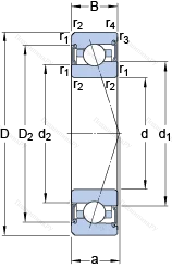 Подшипник S 7013 CE/P 4BVG 275