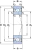 Подшипник S 71916 CB/P 4A