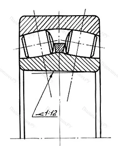 Модификация подшипника 30-153610Н размер 50x110x40 от производителя  ГПЗ-11
