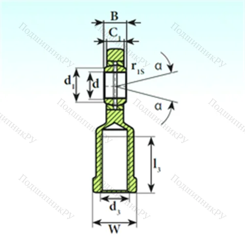 Подшипник скольжения сферический SI 50 ES