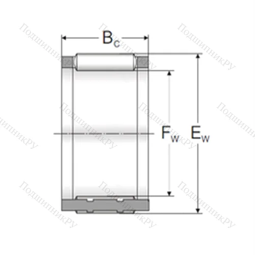 Подшипник игольчатый радиальный K 79x90x22TN