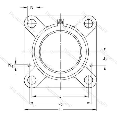 Подшипниковый корпус FY 509 M в Магнитогорске