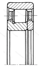 Подшипник  142318 размер 90x190x43