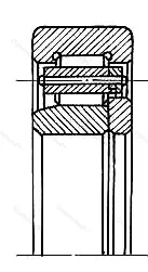 Подшипник  232722 