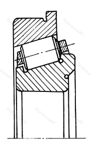 Подшипник  677/1000 размер 1000x1110x40 от производителя  SPZ-GROUP