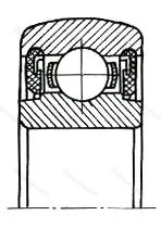 Модификация подшипника 580204КС17 размер 20x47x14