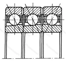 Подшипник 3O 7322BG/TFTW размер 110x240x150 от производителя  SKF