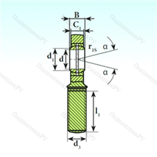 Подшипник скольжения сферический SA 50 ES