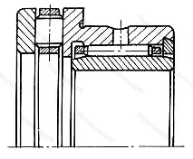 Модификация подшипника 4-594808К размер 40x58/66,5x32