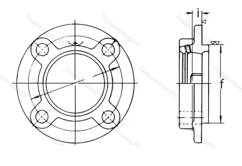 Подшипниковый корпус FC 218 ASAHI в Магнитогорске