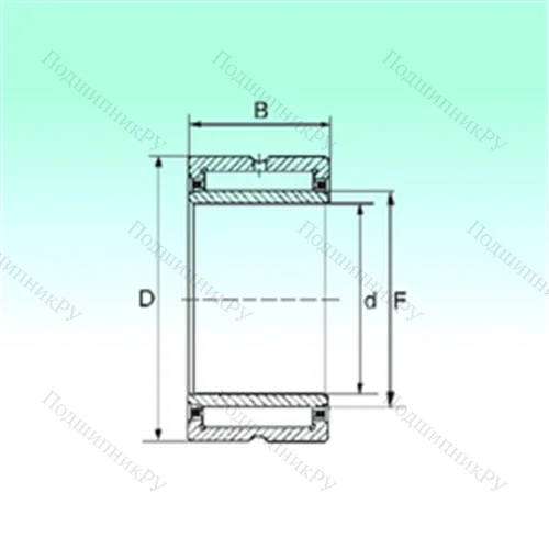 Подшипник игольчатый радиальный NA 4907