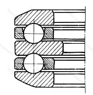 Модификация подшипника 58708 