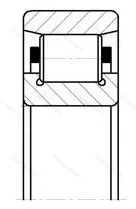 Модификация подшипника 6-2320КМ размер 100x215x47
