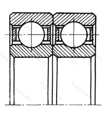 Подшипник  190206 размер 30x62x32 от производителя  ГПЗ-3