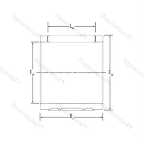 Подшипник игольчатый радиальный RE 202524L 2-1