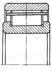 Модификация подшипника 8-954712К4 