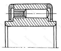 Подшипник  54808 