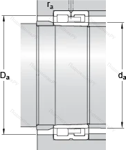 Подшипник NNU 49/670 BK/SPW 33X