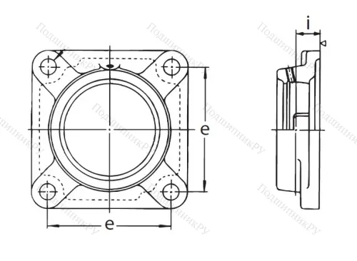 Подшипниковый корпус F 205 ASAHI в Магнитогорске
