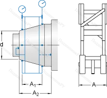 Подшипник DMB 8/12