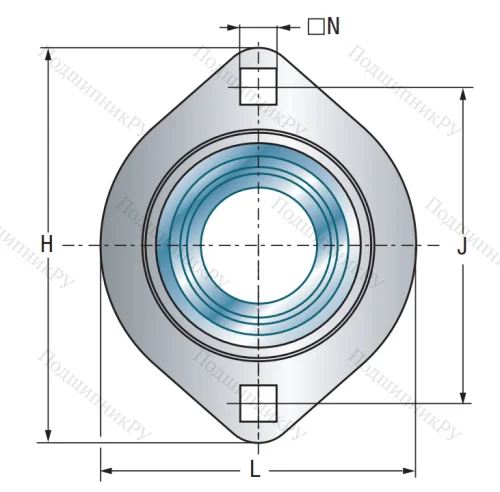 Подшипниковый корпус  PFL 204 в Магнитогорске