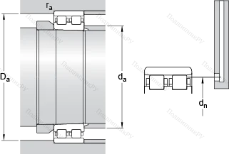 Подшипник NN 3017 KTN 9/SP