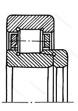 Подшипник N 211MB/P 6S 2 размер 55x100x21 от производителя  SKF