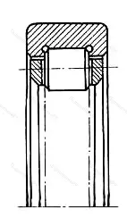 Подшипник  292310 (RNU 310) 