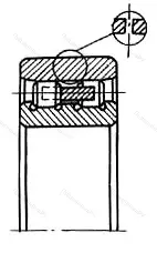 Подшипник  3282109 (NN 3009) 