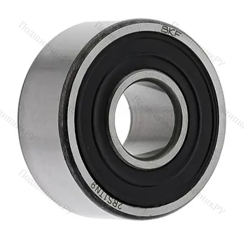 Двухрядный шариковый подшипник 2302 E-2RS 1TN 9 от производителя  SKF