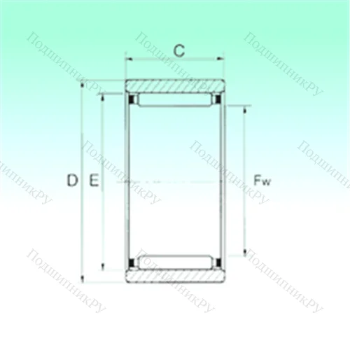 Подшипник игольчатый радиальный RNAO 100x120x30