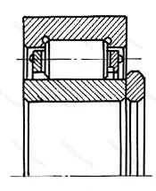 Подшипник  152532 размер 160x290x80/94 от производителя  ГПЗ-8
