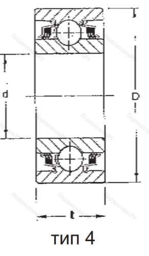 Радиальный шариковый подшипник W 211 PP 3 FBJ в Магнитогорске
