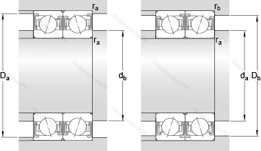 Подшипник S 71916 CD/HCP 4A