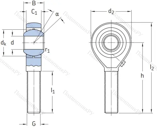 Шарнирная головка POS 20 L в Магнитогорске