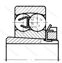 Подшипник  11314 (1316K+H 316) 