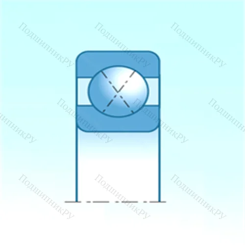 Подшипник шариковый радиально-упорный с четырёхточечным контактом 544577