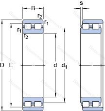 Подшипник NN 3021 TN 9/SP