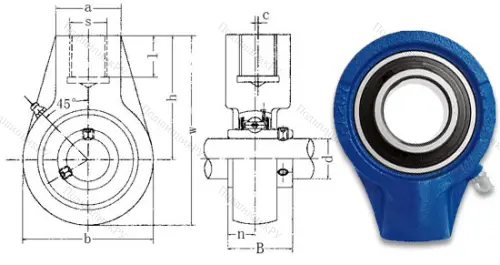 Подшипниковый узел UCHA 208 в Магнитогорске