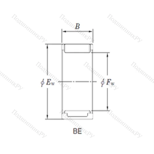 Подшипник игольчатый радиальный