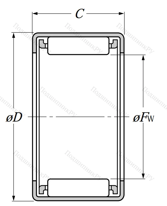 Игольчатый подшипник