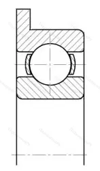 Модификация подшипника 4-1840095 