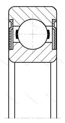 Модификация подшипника 5-180205А1С9Ш2 