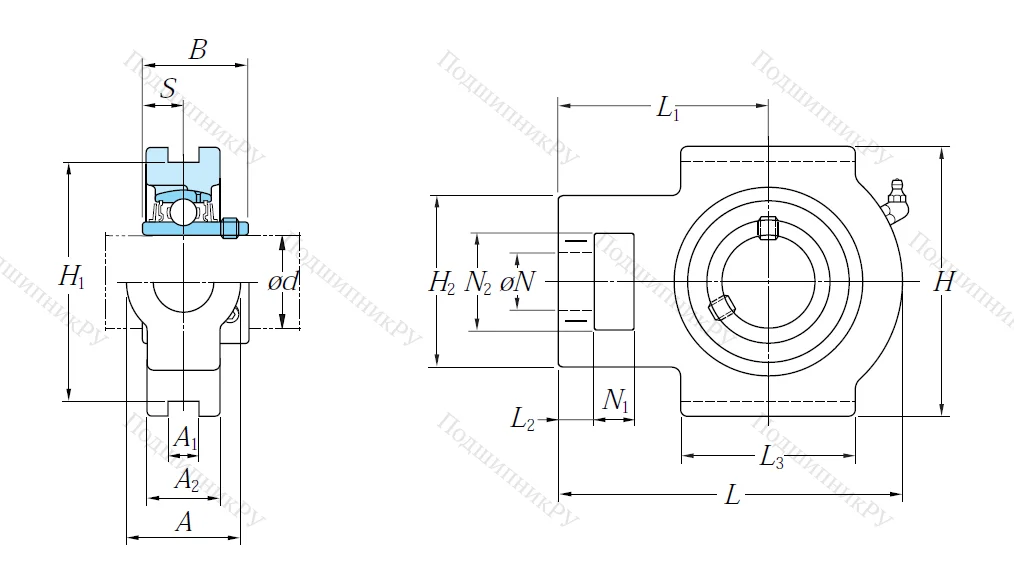 Подшипниковый узел