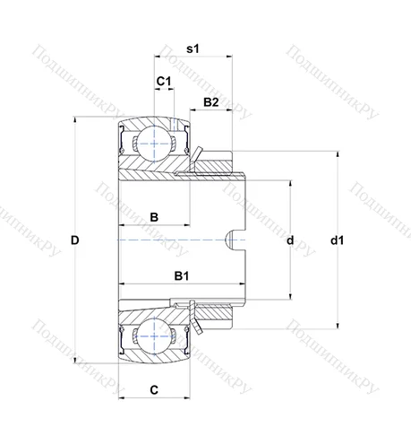 Подшипник LK 206 G 2H в Магнитогорске