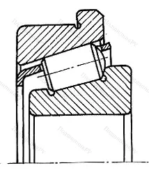 Подшипник  67224 (30224R) 