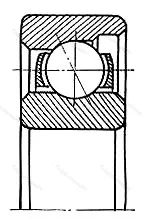 Подшипник  6010 (E 10) 