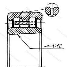Подшипник  4162940 (NNU 4940K) 