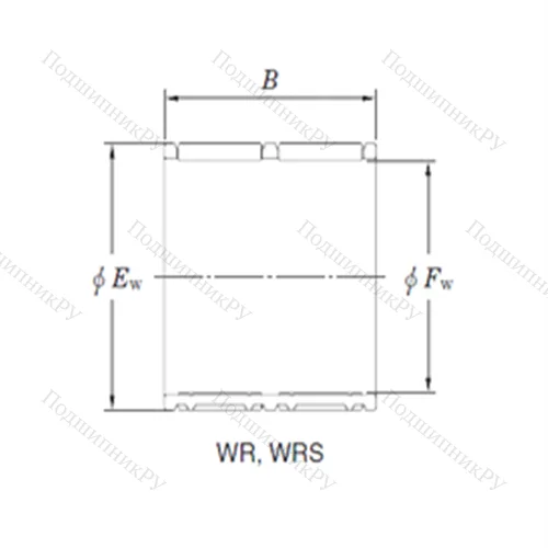 Подшипник игольчатый радиальный WRS 475233A-1