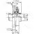 Подшипниковый узел UCF 316 - Вал: 80 мм